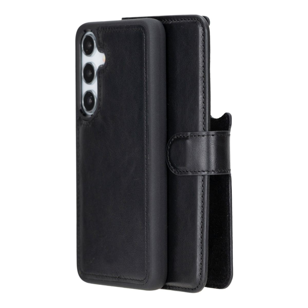 Magic Samsung Galaxy S25 Detachable Leather Wallet Case