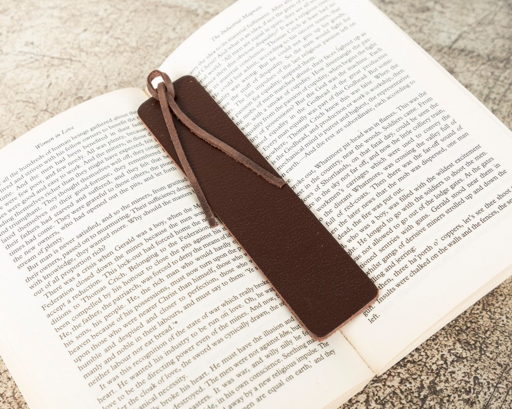 Leather Bookmark