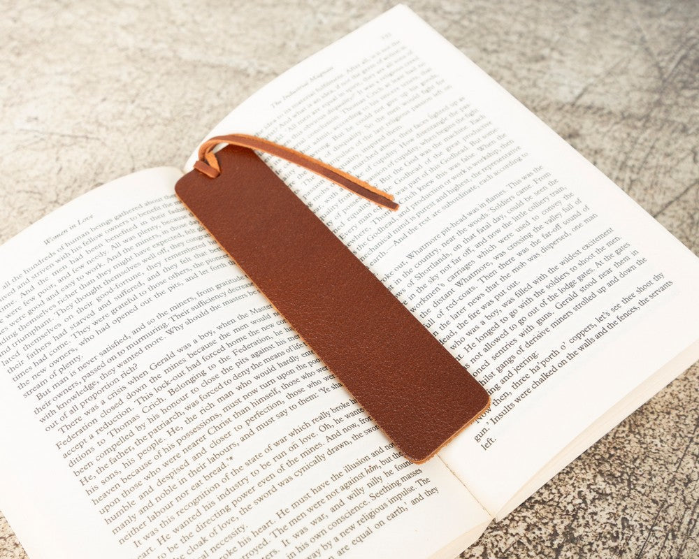 Leather Bookmark