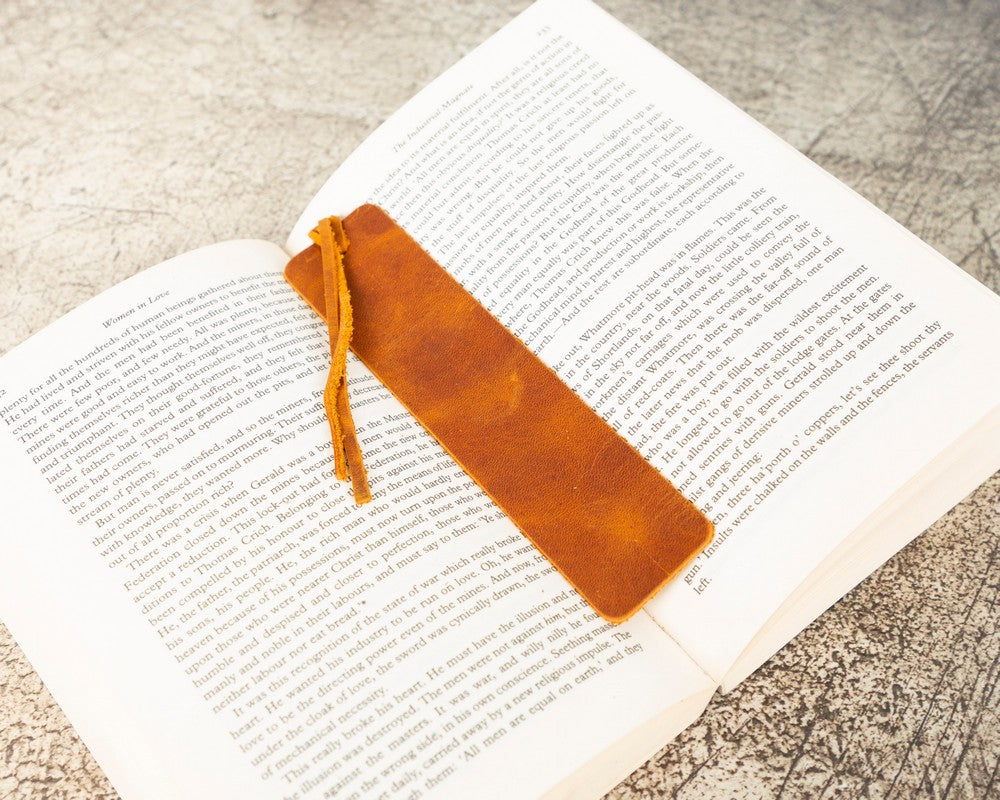 Leather Bookmark