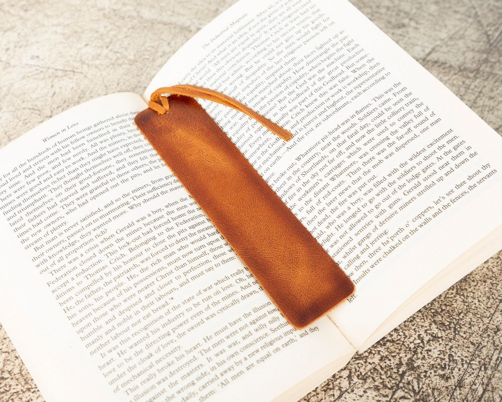 Leather Bookmark