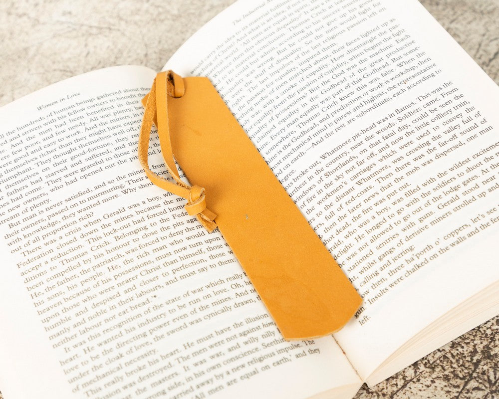 Leather Bookmark