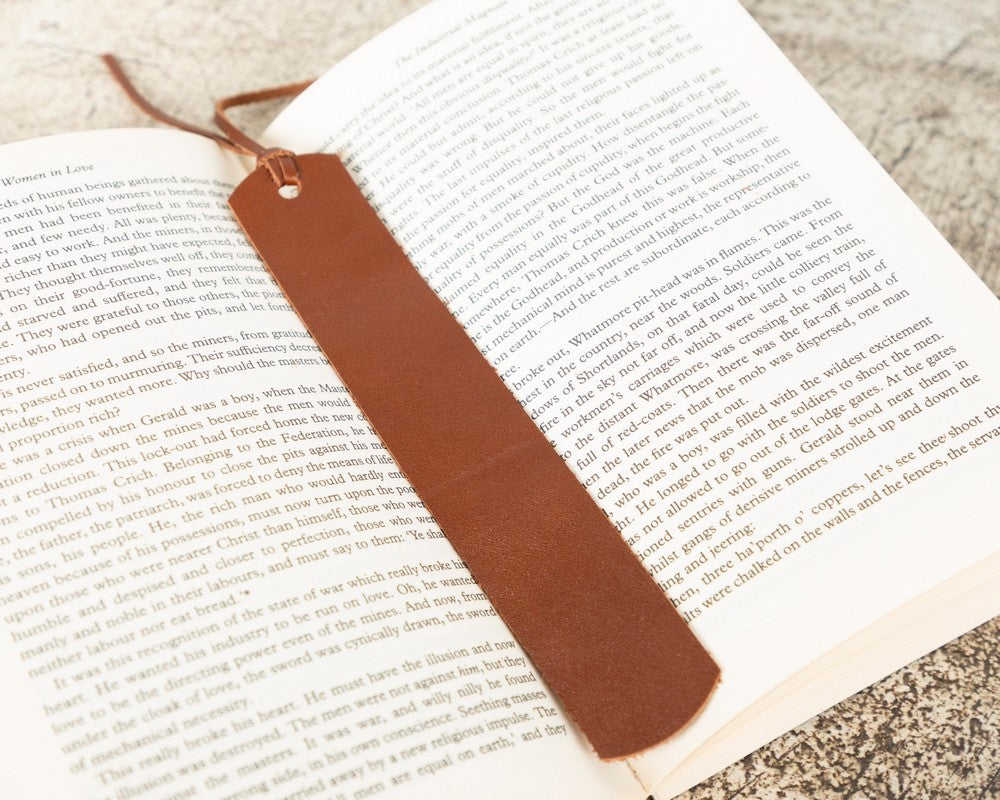 Leather Bookmark