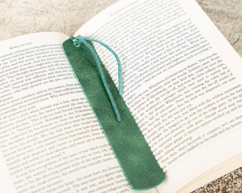 Leather Bookmark