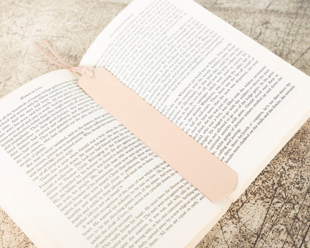 Leather Bookmark