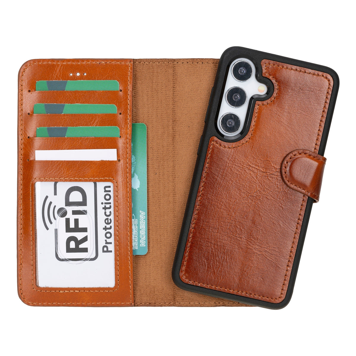 Samsung Galaxy S24 Leather Wallet Case