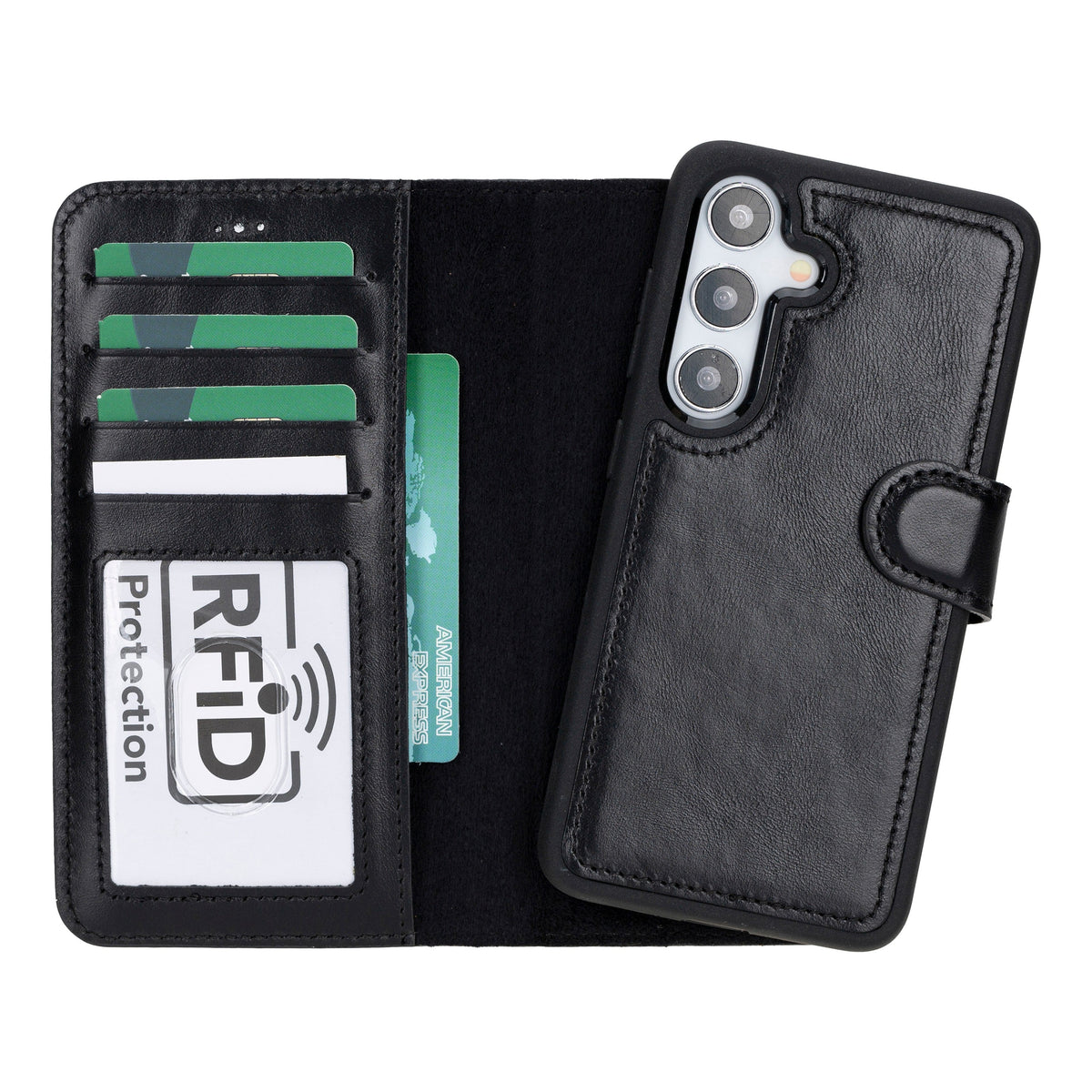 Samsung Galaxy S24 Leather Wallet Case