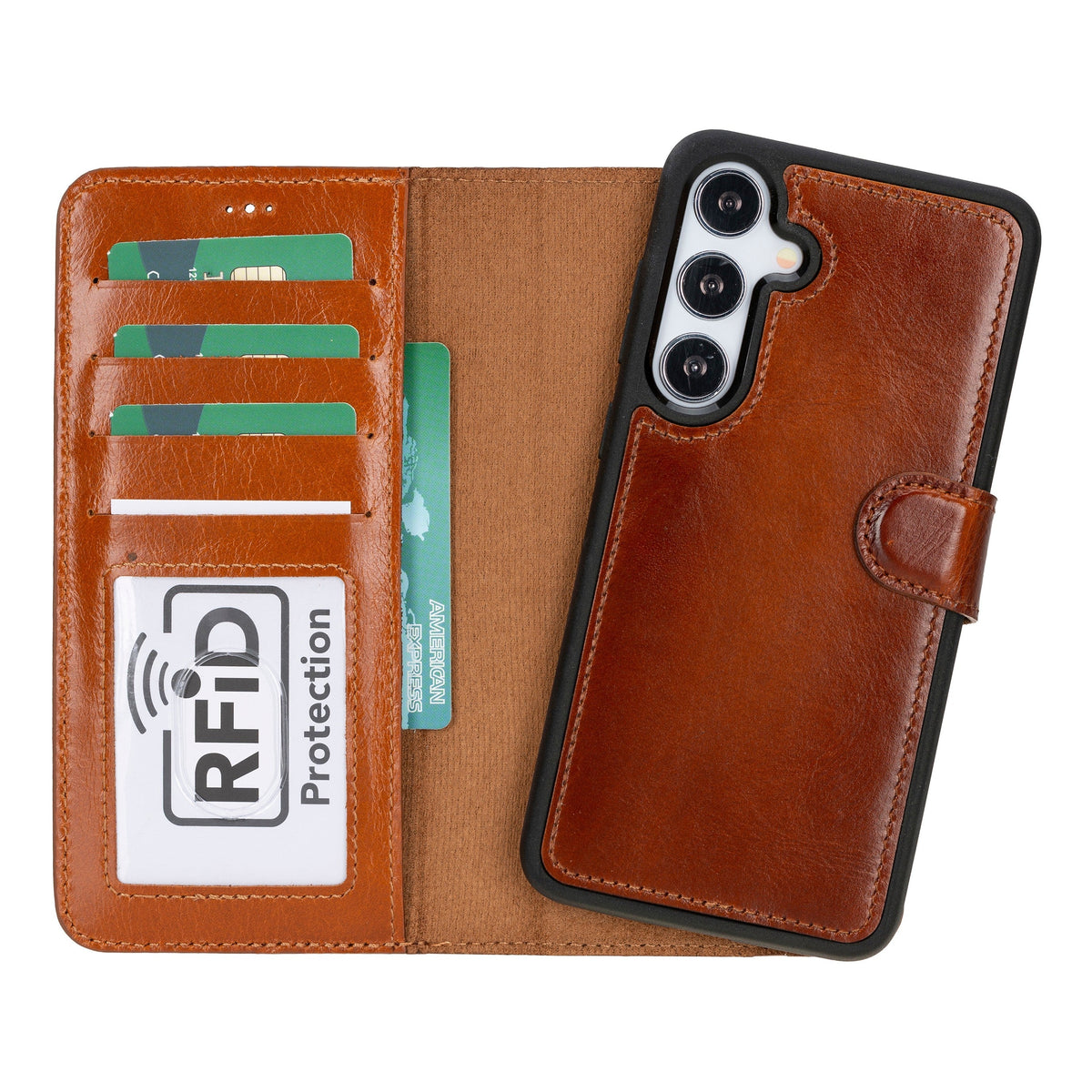 Samsung Galaxy S24 Leather Wallet Case