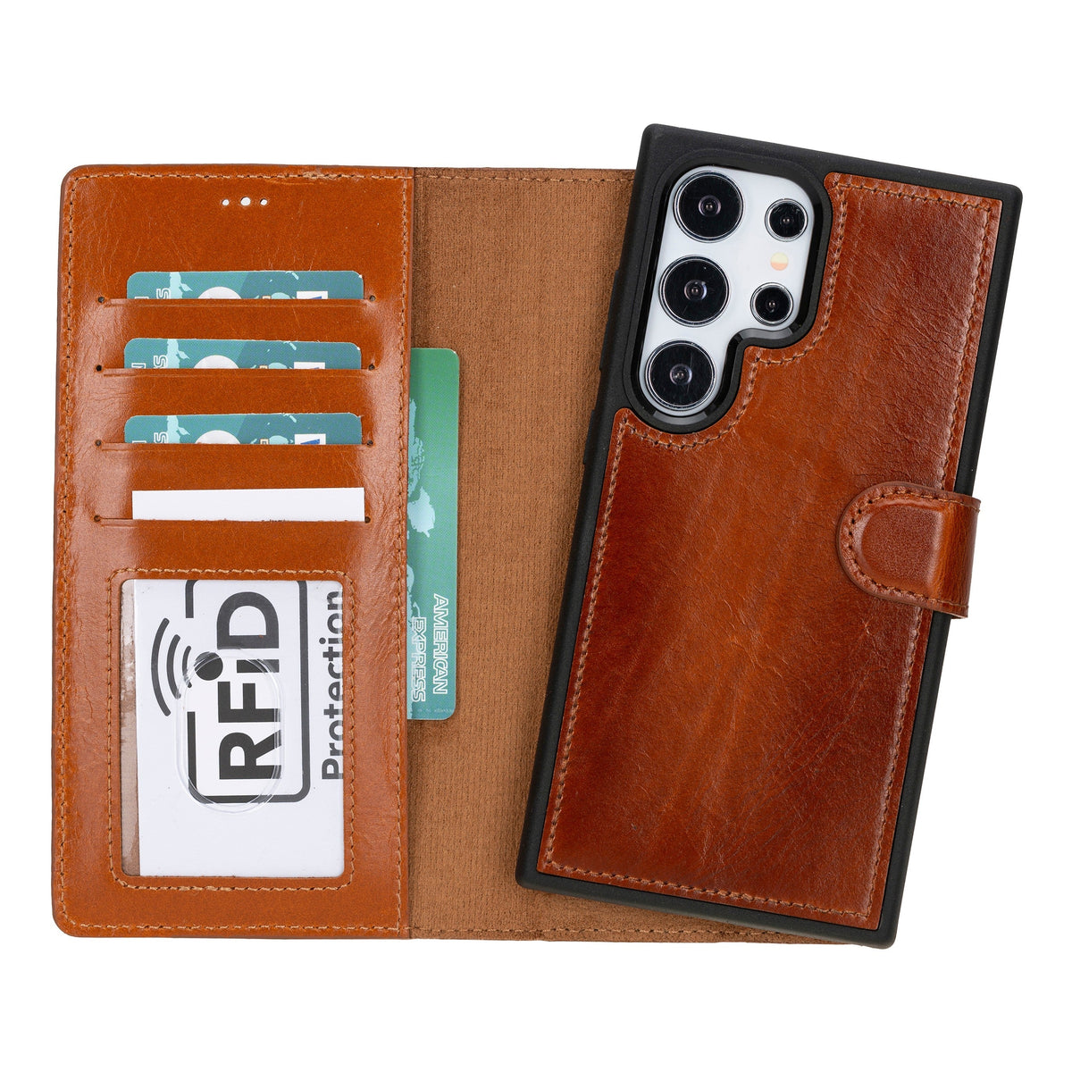 Samsung Galaxy S24 Leather Wallet Case