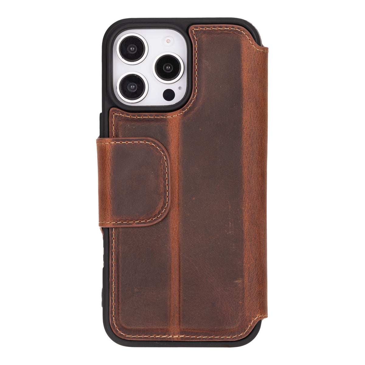 Paris iPhone 16 Series Leather Folio Case