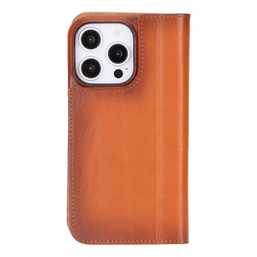 Luxon iPhone 16 Series Leather Folio Case