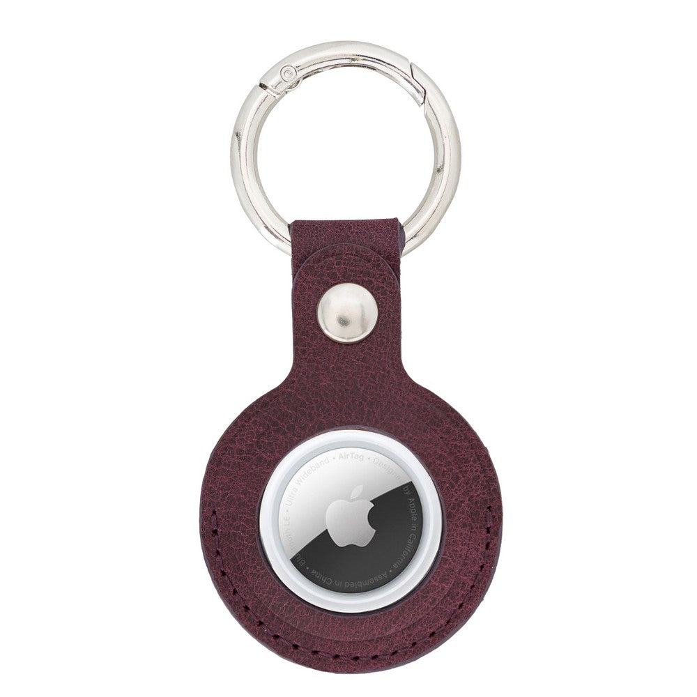 Apple AirTag Leather Keychain Arta