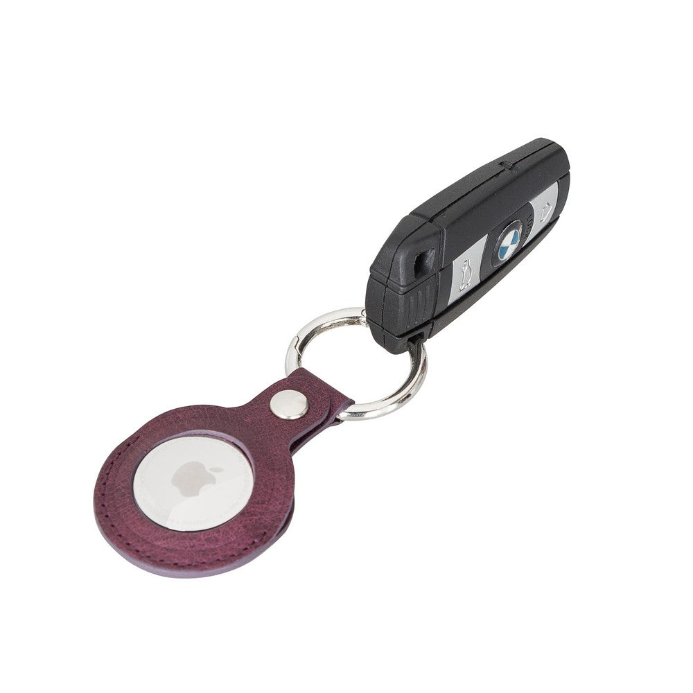 Apple AirTag Leather Keychain Arta