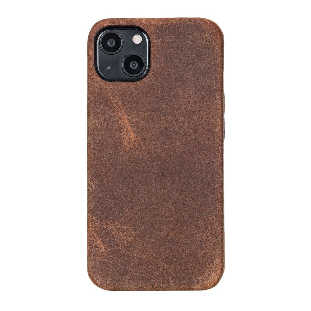 Apple iPhone 13 Series Leather Back Cover Rock