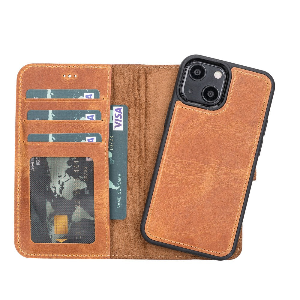 Apple iPhone 13 Series Leather Wallet Case X