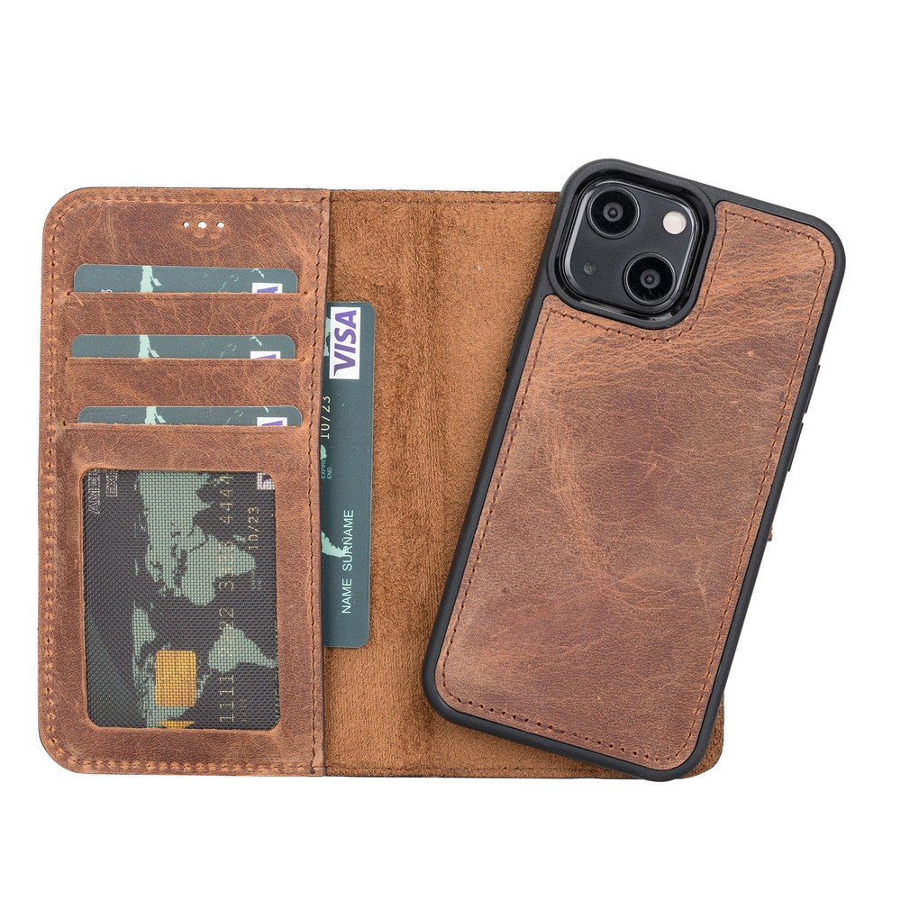 Apple iPhone 13 Series Leather Wallet Case X