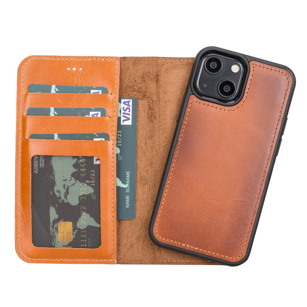 Apple iPhone 13 Series Leather Wallet Case X