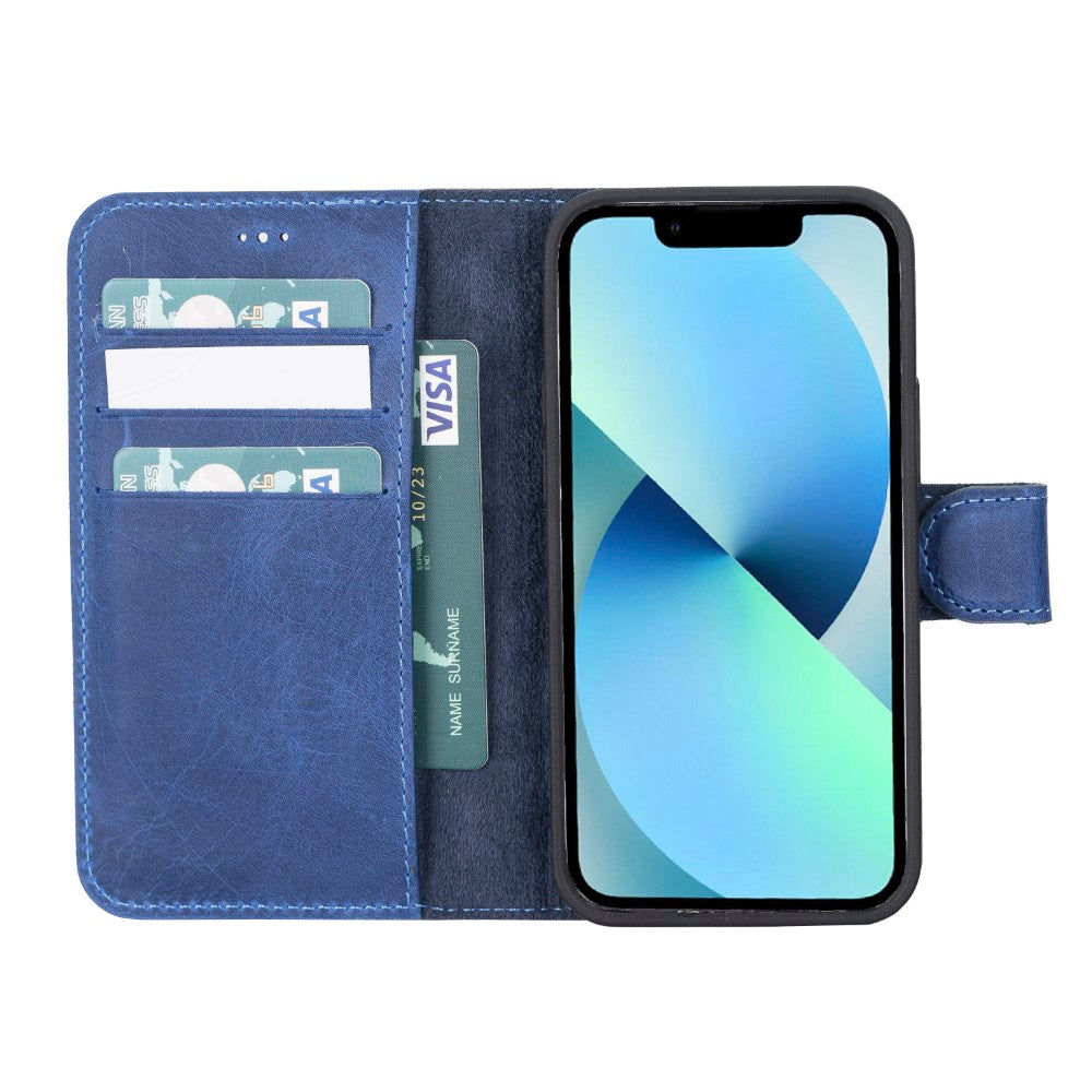 Apple iPhone 13 Series Leather Wallet Case X