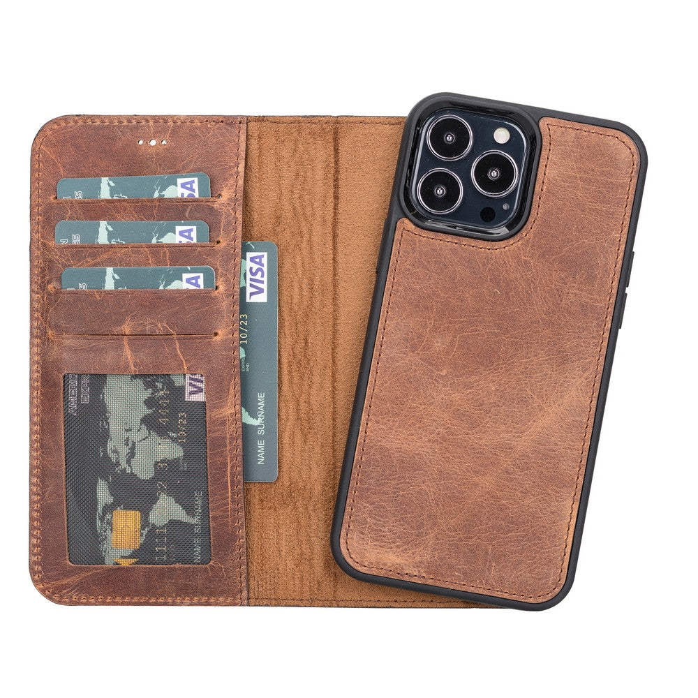 Apple iPhone 13 Series Leather Wallet Case X