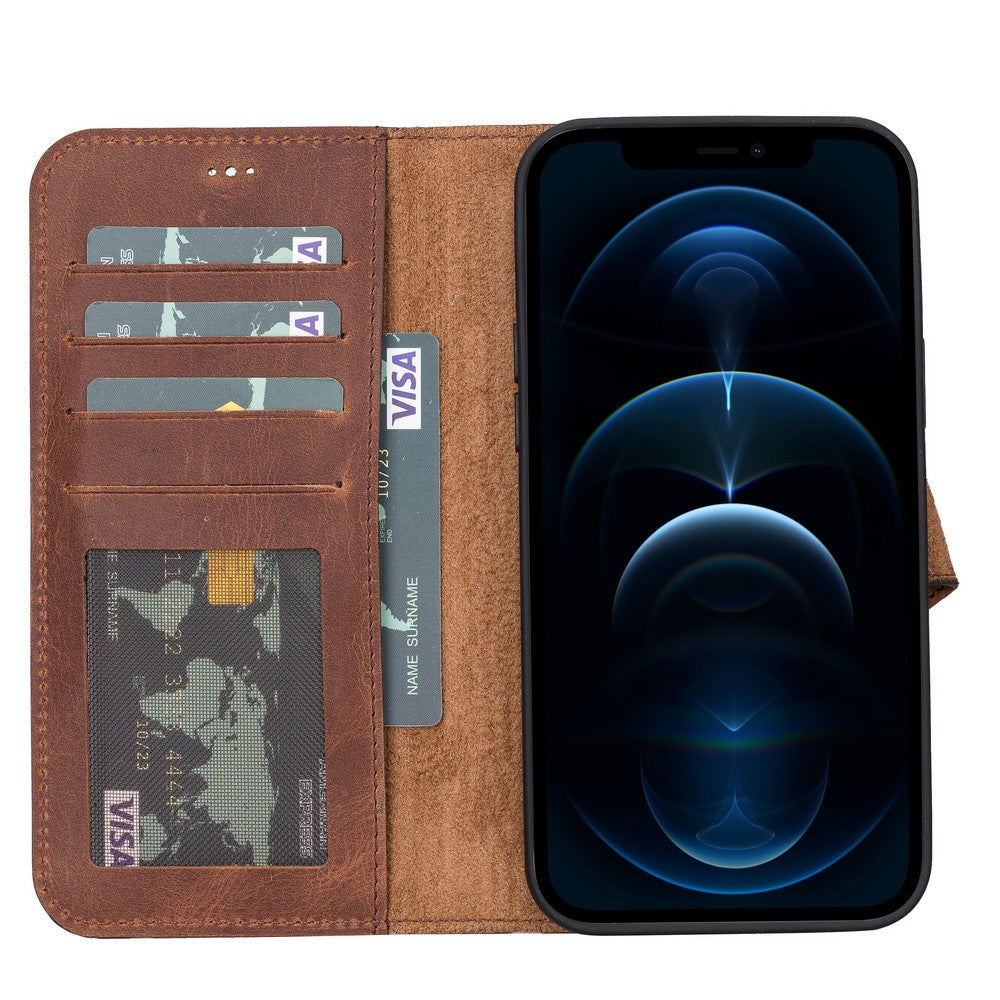 Apple iPhone 13 Series Leather Wallet Case Liluri