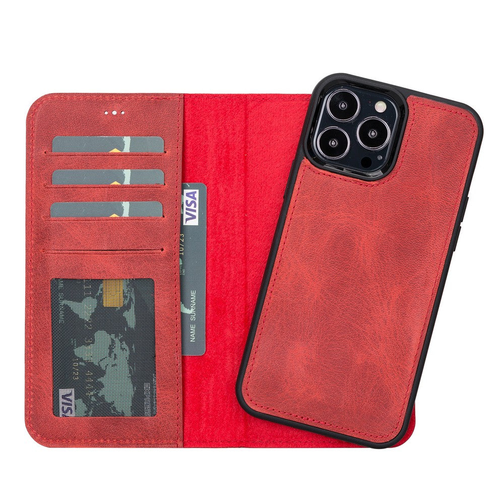 Apple iPhone 13 Series Leather Wallet Case Liluri