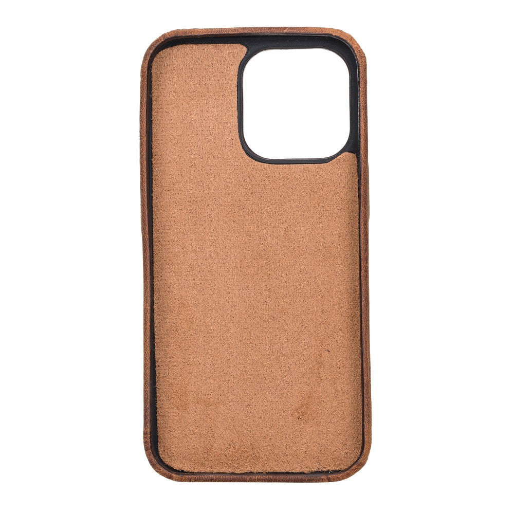 Apple iPhone 13 Series Leather Back Cover Rock