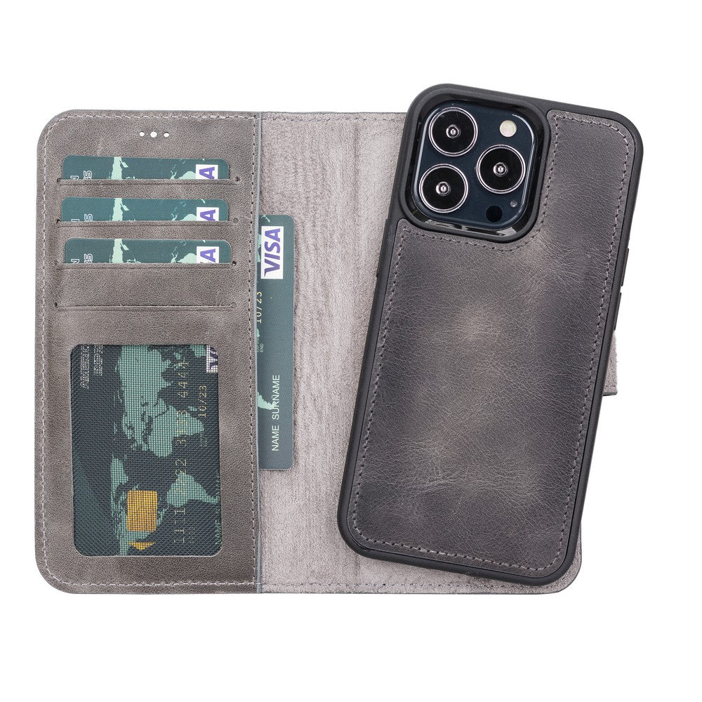 Apple iPhone 13 Series Leather Wallet Case X