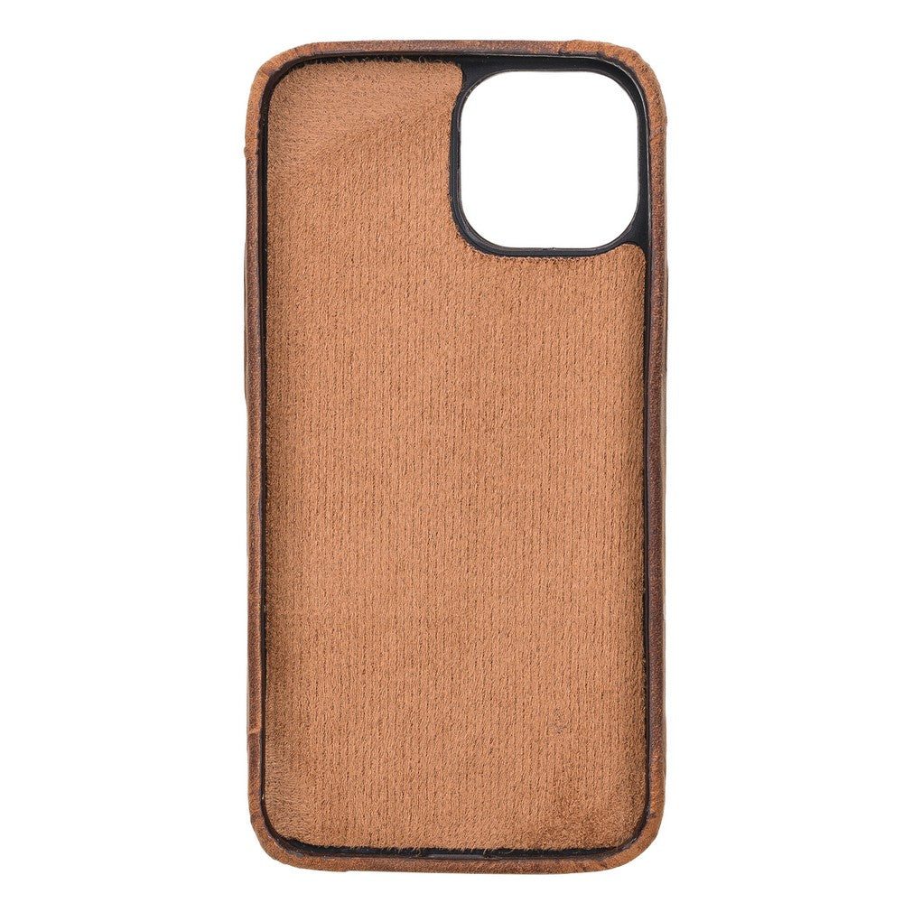 Apple iPhone 13 Series Leather Back Cover Rock