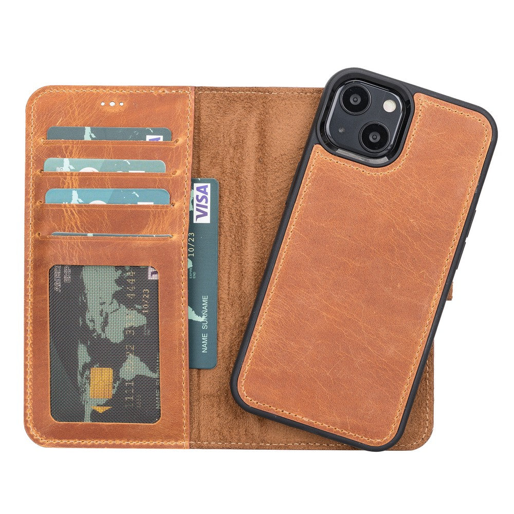 Apple iPhone 13 Series Leather Wallet Case X