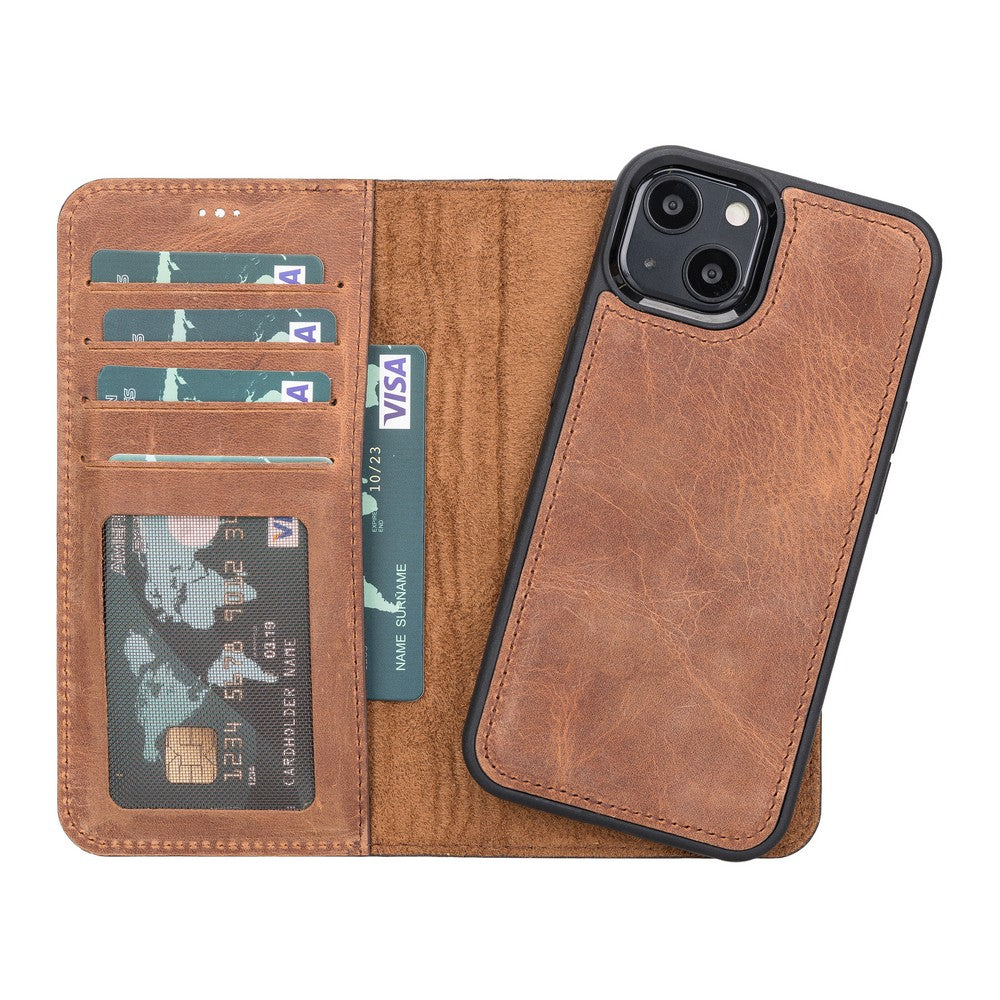 Apple iPhone 13 Series Leather Wallet Case X