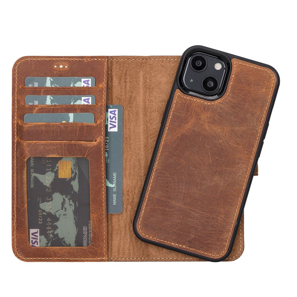 Apple iPhone 13 Series Leather Wallet Case Liluri