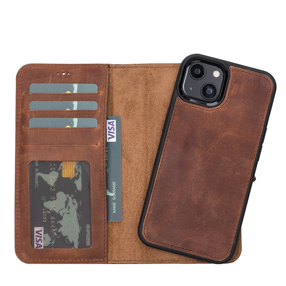 Apple iPhone 13 Series Leather Wallet Case Liluri