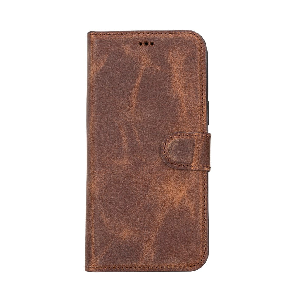 Apple iPhone 14 Series Leather Wallet Case MWWN