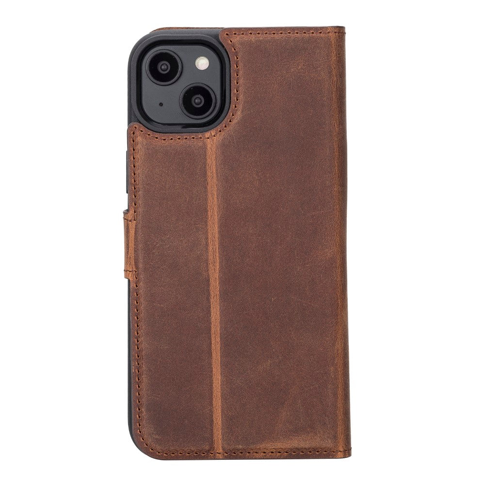 Apple iPhone 14 Series Leather Wallet Case MWWN