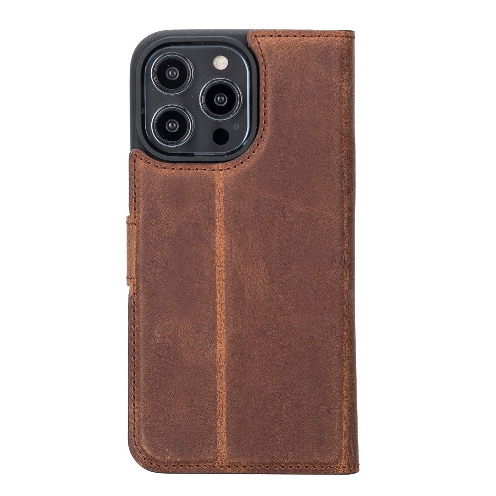 Apple iPhone 14 Series Leather Wallet Case MWWN