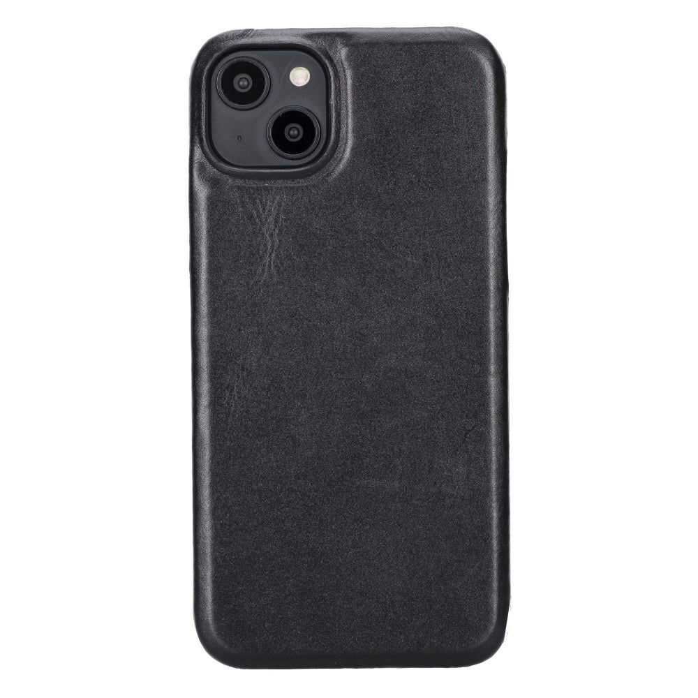 Apple iPhone 14 Series Leather Back Cover ROCK