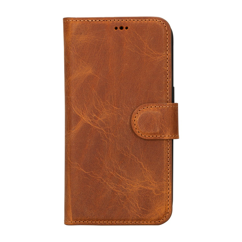 Apple iPhone 15 Series Leather Wallet Case MWWN