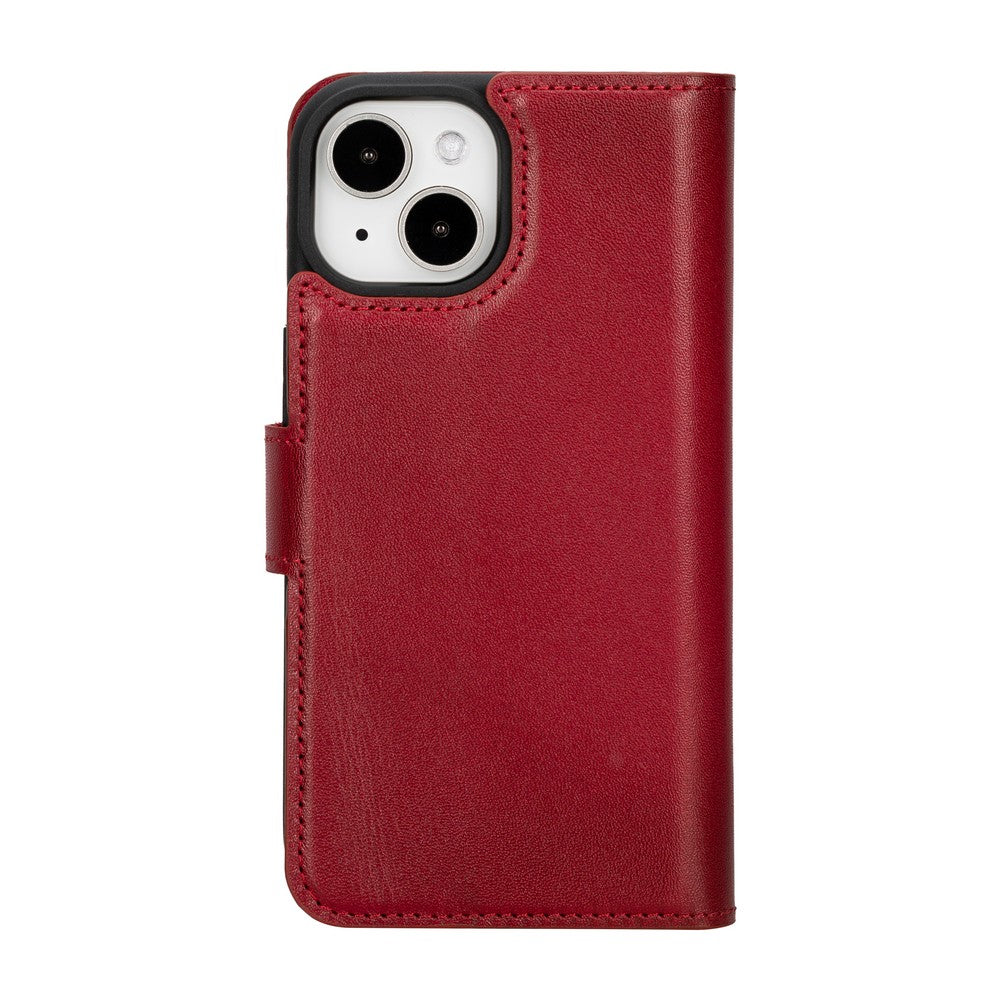 Apple iPhone 15 Series Leather Wallet Case MWWN