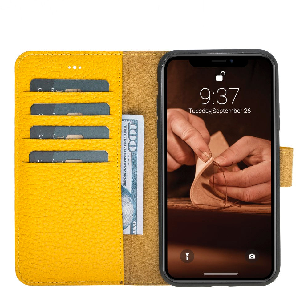 Apple iPhone XR Series Leather Wallet Case