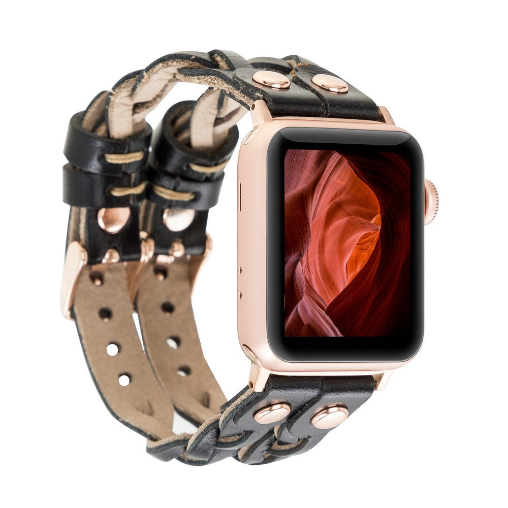 Apple Watch Leather Band Double Knitted York