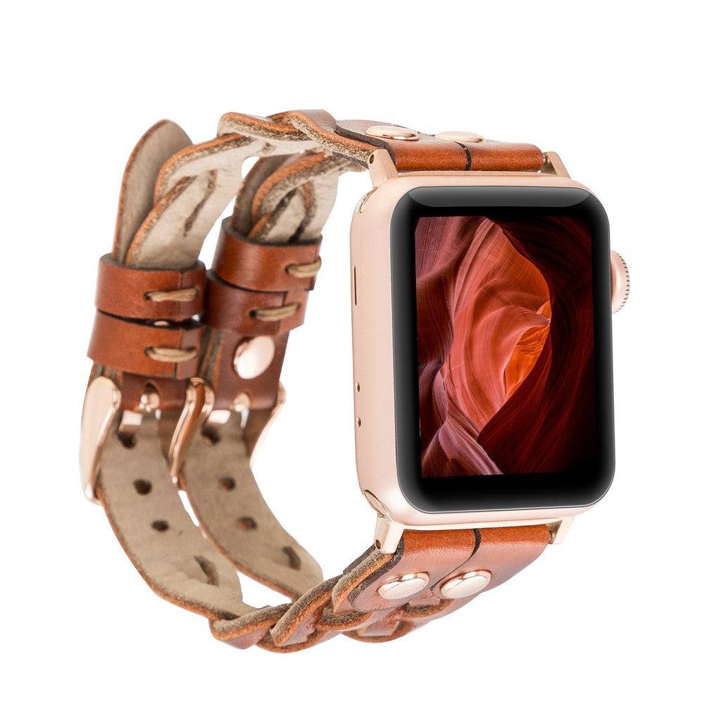 Apple Watch Leather Band Double Knitted York