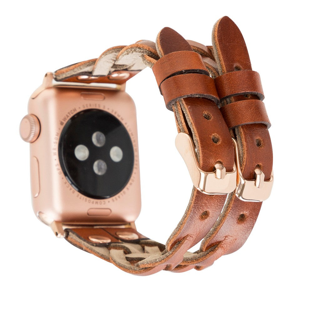 Apple Watch Leather Band Double Knitted York