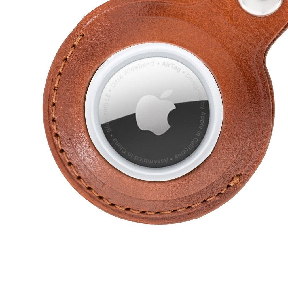 Apple AirTag Leather Keychain Arta