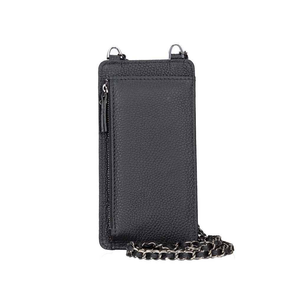 Avjin 6.9 inch Leather Case with Wallet Strap