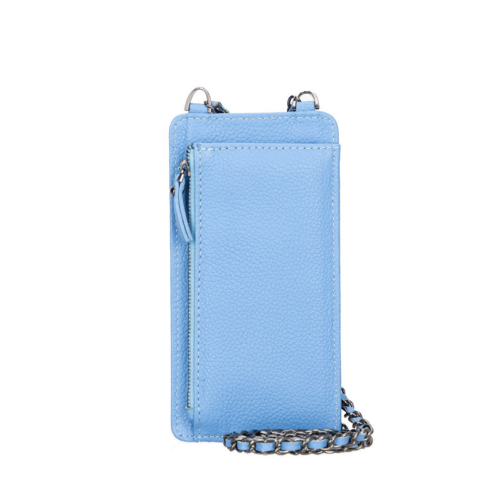 Avjin 6.9 inch Leather Case with Wallet Strap