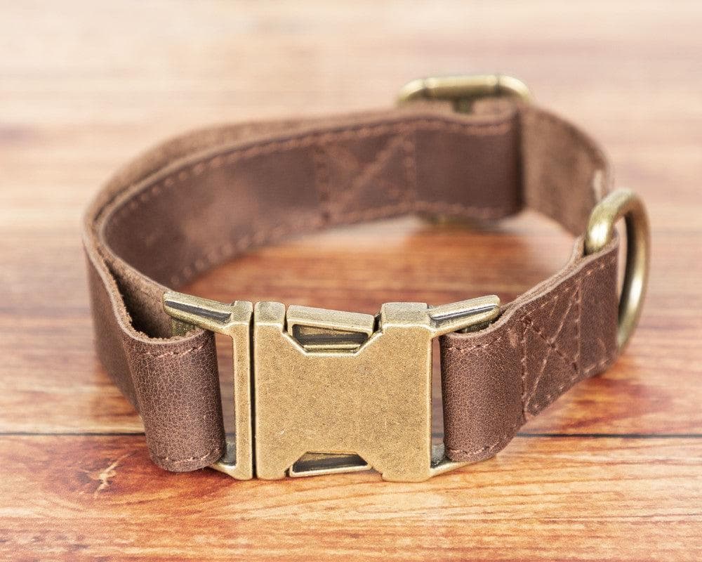 Scobby Leather Dog Collar 19 cm (7.5 inch)