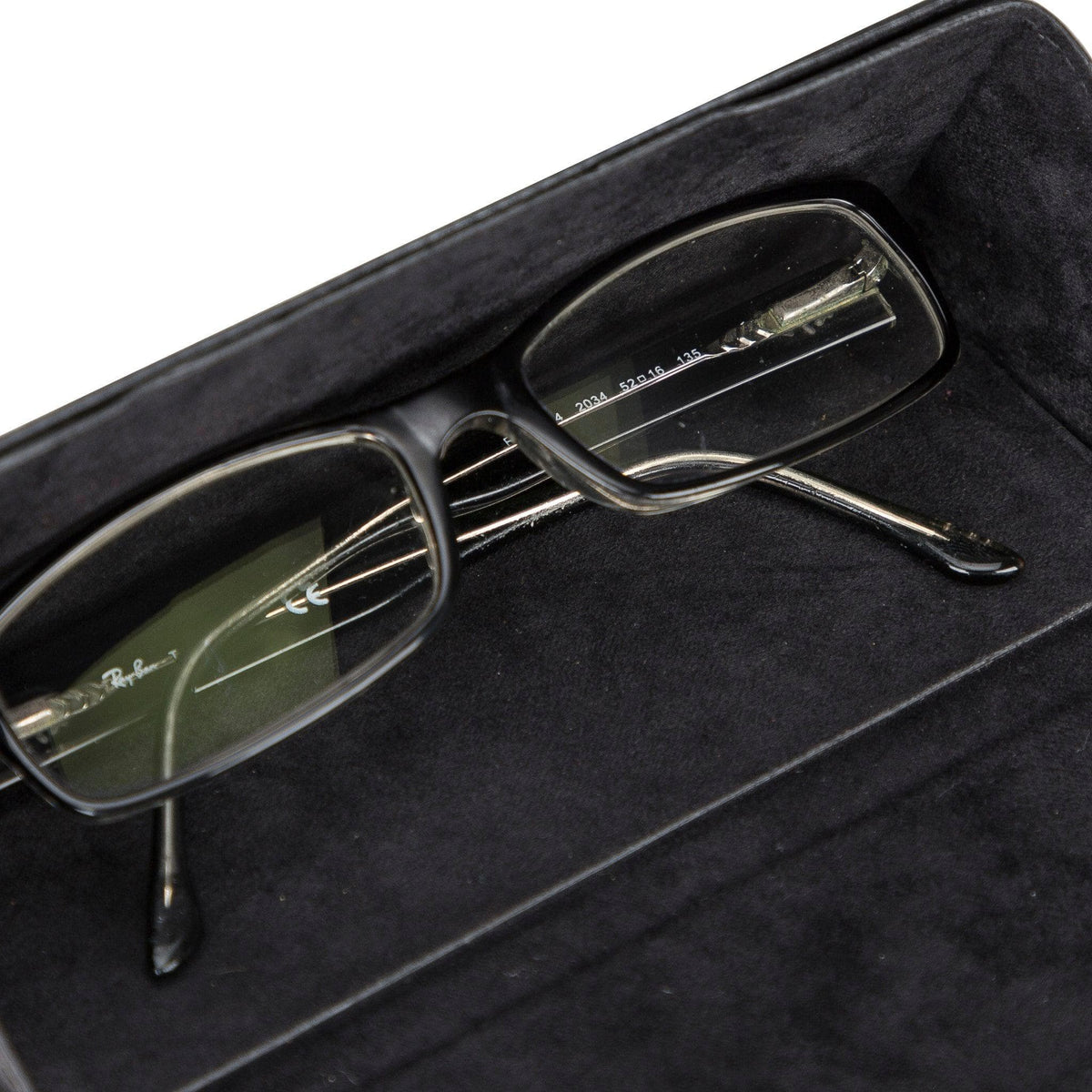 Smart Leather Glasses Case