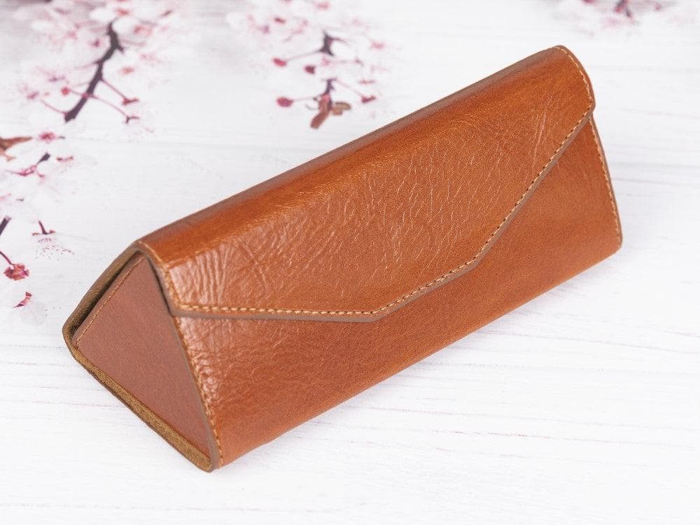 Smart Leather Glasses Case