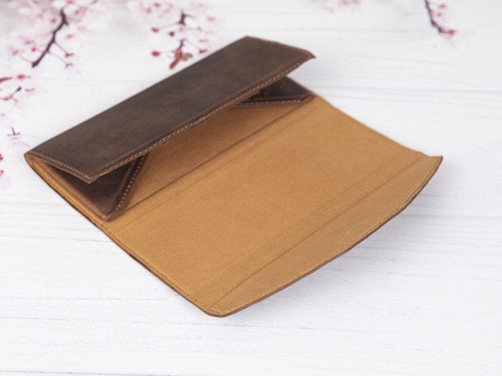 Smart Leather Glasses Case