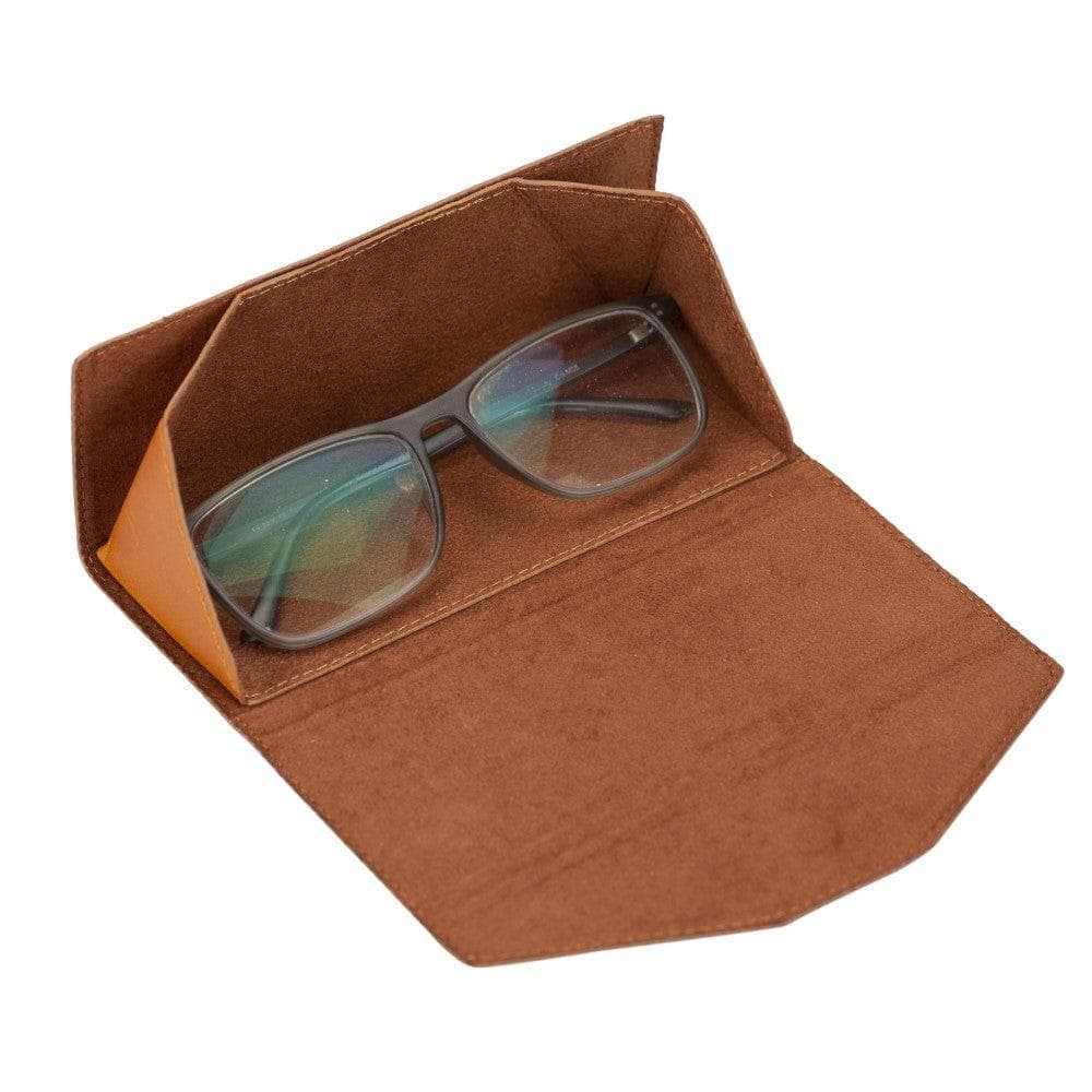 Smart Leather Glasses Case